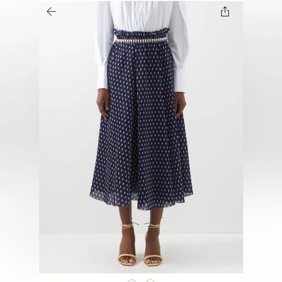 knee length dresses for ladies Zimmermann Pleated Midi Dress Shop Online  Zimmermann  Luxury Brand Outlet